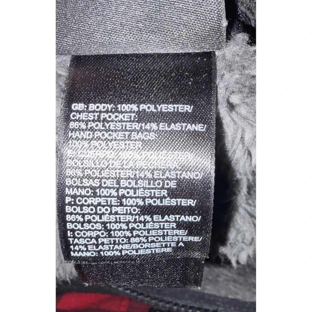 The North Face Boys‎ Fleece Jacket Black black Pocket Full Zip Size L 14 16
